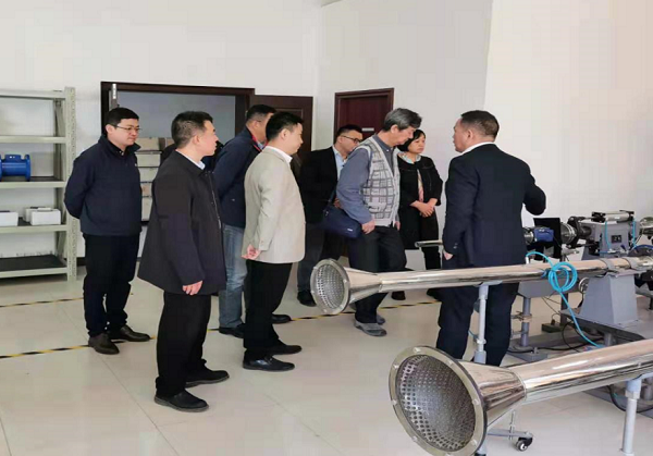 国家流量仪表评价计量测试联盟主席张涛教授一行调研欧博ABG环保