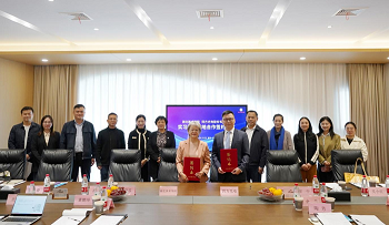 欧博ABG环保股份有限公司与湖北美术学院举行校企共建实习实训基地签约挂牌仪式